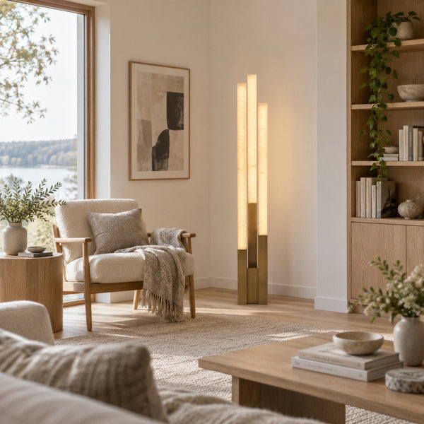 Rouvessa Column Floor Lamp 4
