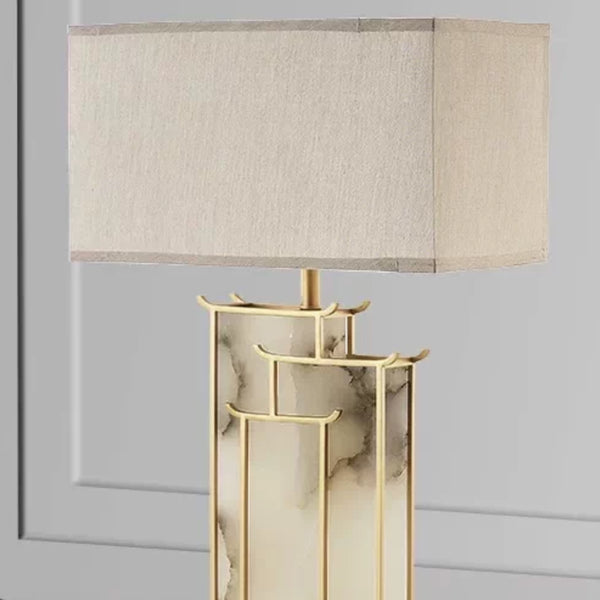 Sairven Alabaster Table Lamp 11