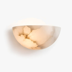 Sarnell Alabaster Bowl Wall Light 3
