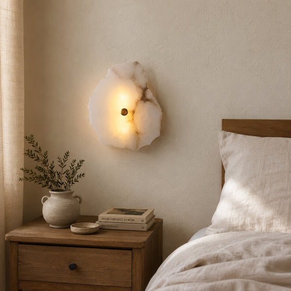 Selorane Alabaster Wall Light 11