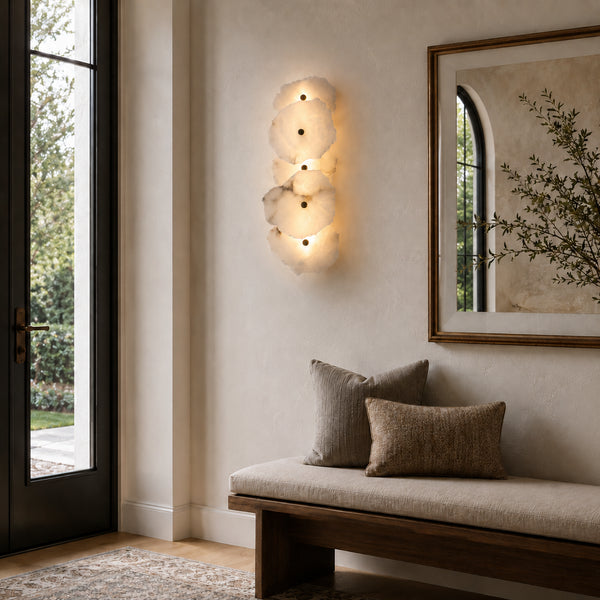 Selorane Alabaster Wall Light 8