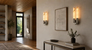 Selvarene Alabaster Double Wall Light 7
