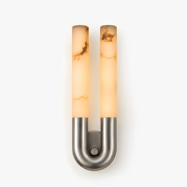 Selvarene Alabaster Double Wall Light 8