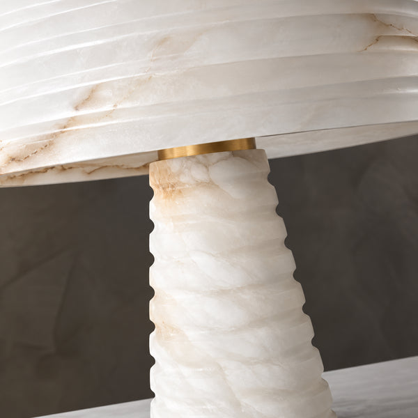Selvoyn Ribbed Table Lamp 11