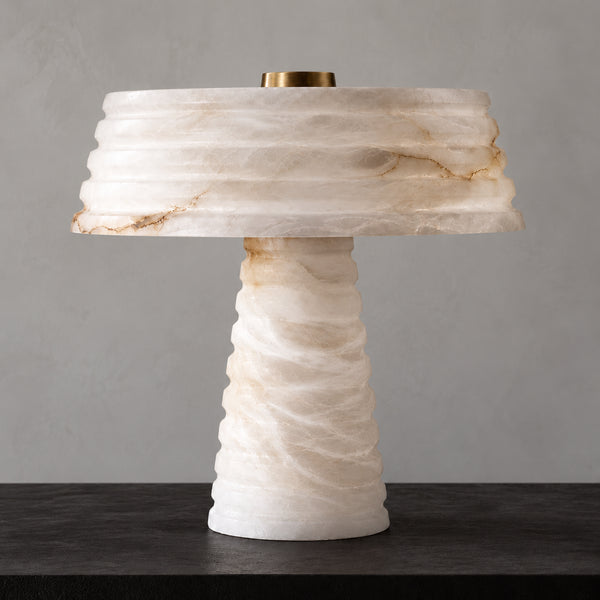 Selvoyn Ribbed Table Lamp 12