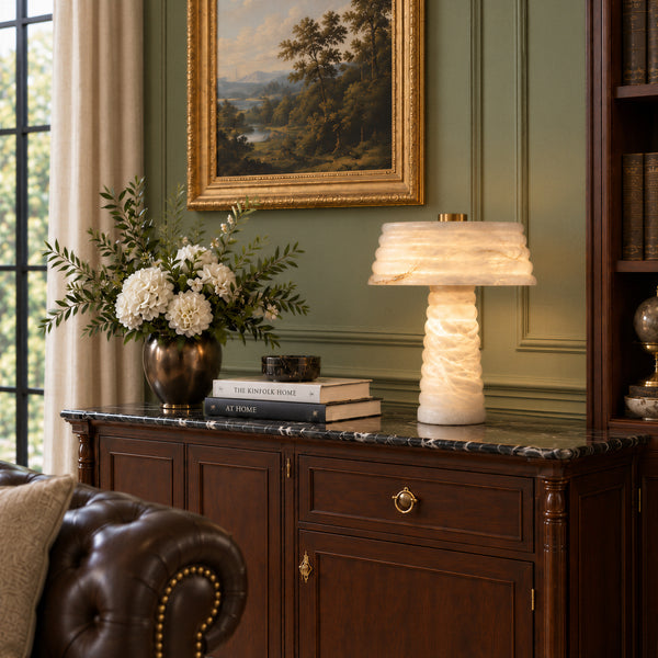Selvoyn Ribbed Table Lamp 5