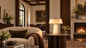Selvoyn Ribbed Table Lamp 6