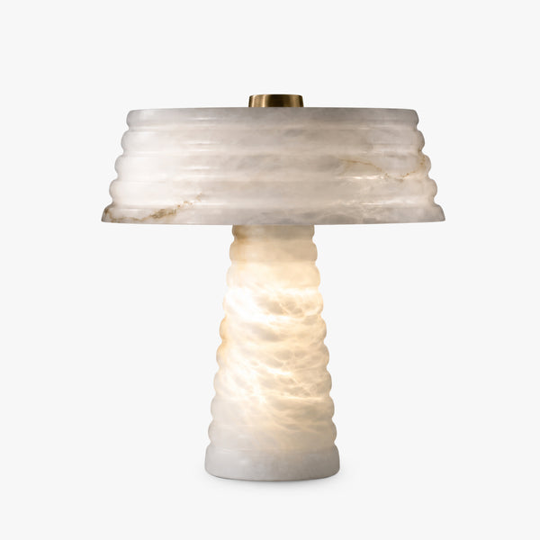 Selvoyn Ribbed Table Lamp 8