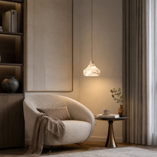 Solvane Alabaster Pendant Light 8
