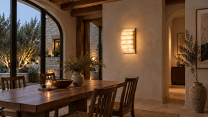 Sovaryn Layered Alabaster Wall Lamp 7