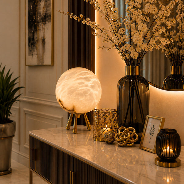 Talvoryn Globe Table Lamp 3