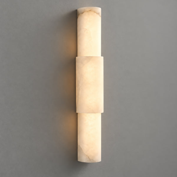 Tervalin Stacked Alabaster Wall Light 9
