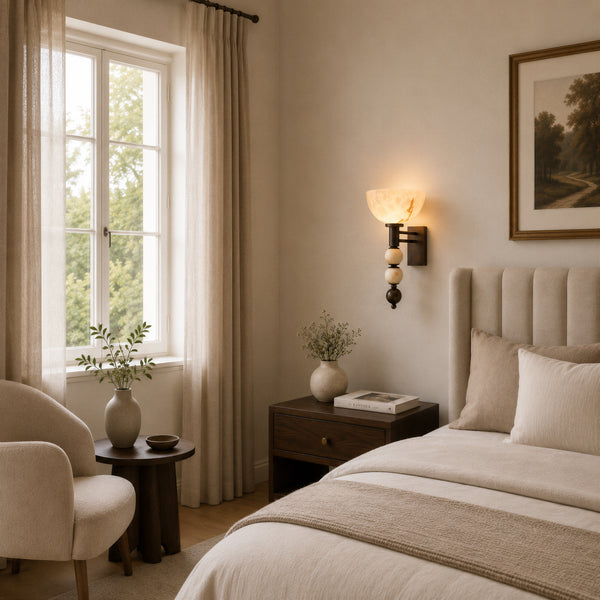 Tervane Alabaster Wall Light 3