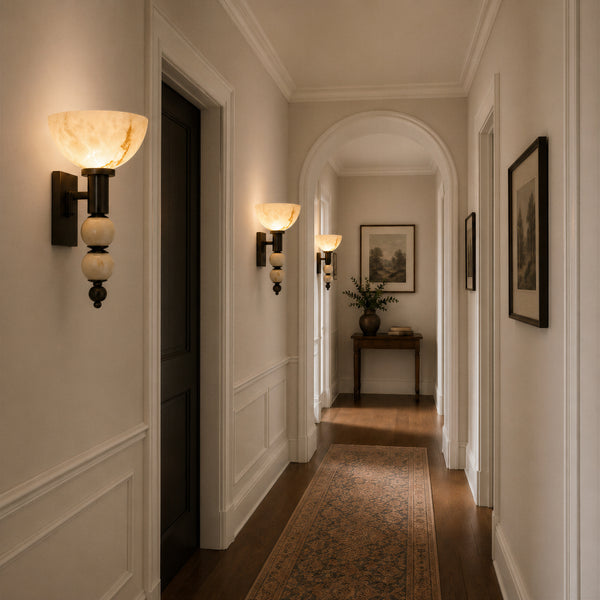 Tervane Alabaster Wall Light 4