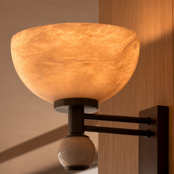 Tervane Alabaster Wall Light 9