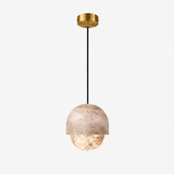 Tessik Alabaster Globe Pendant Light 1