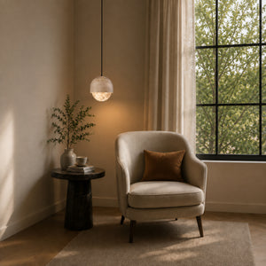 Tessik Alabaster Globe Pendant Light 7
