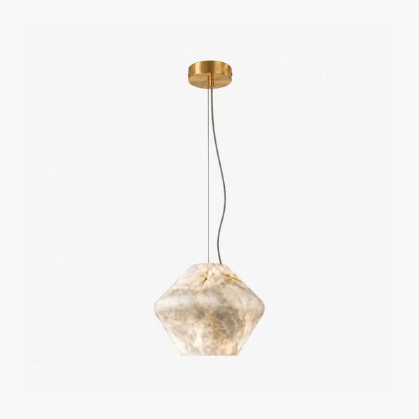 Vardune Alabaster Diamond Pendant Light 9