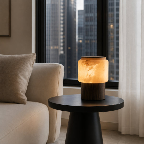 Varelin Alabaster Table Lamp 1