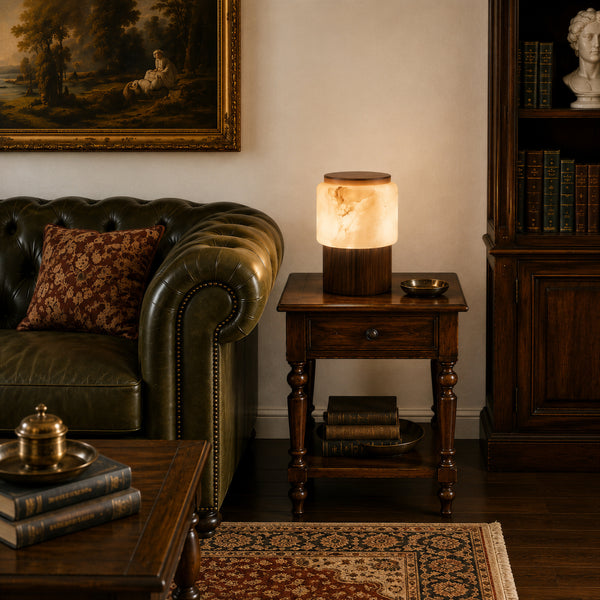 Varelin Alabaster Table Lamp 3