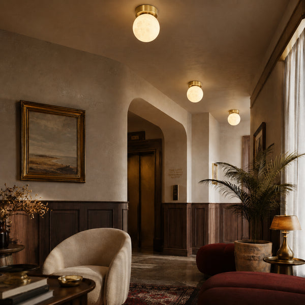 Vareno Globe Ceiling Lamp 6