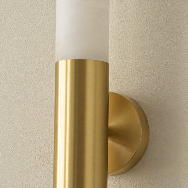 Velmora Alabaster Rod Wall Light 10