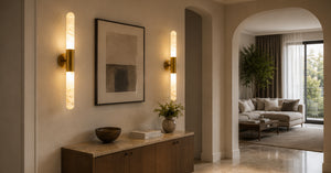 Velmora Alabaster Rod Wall Light 3