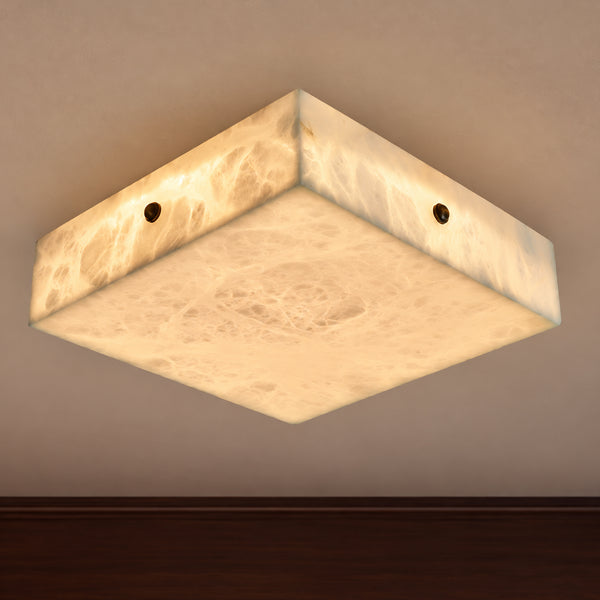 Velnorin Alabaster Ceiling Light 12