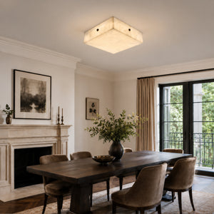 Velnorin Alabaster Ceiling Light 3
