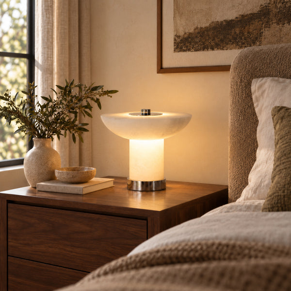 Vesdrin Alabaster Table Lamp 10