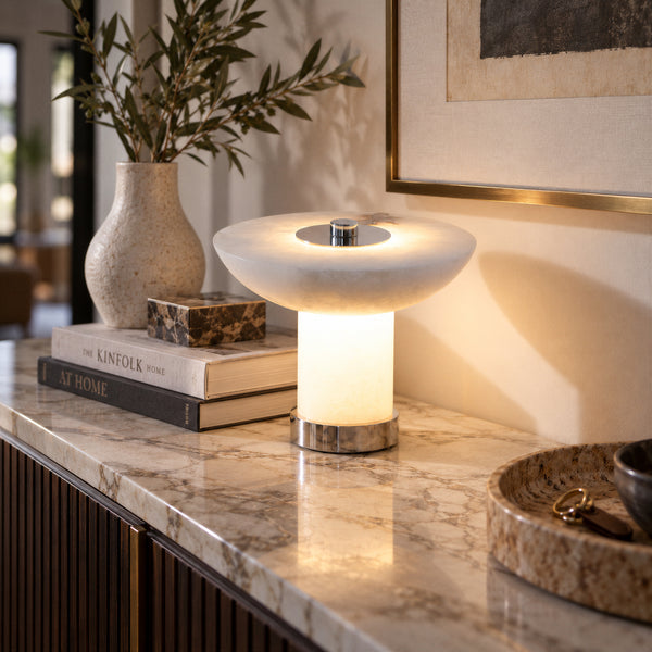 Vesdrin Alabaster Table Lamp 6