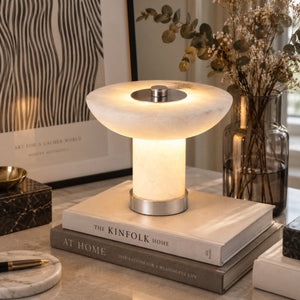 Vesdrin Alabaster Table Lamp 8
