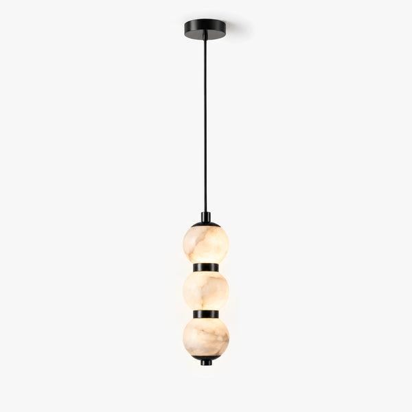 Veylorin Alabaster Globe Pendant Light 1