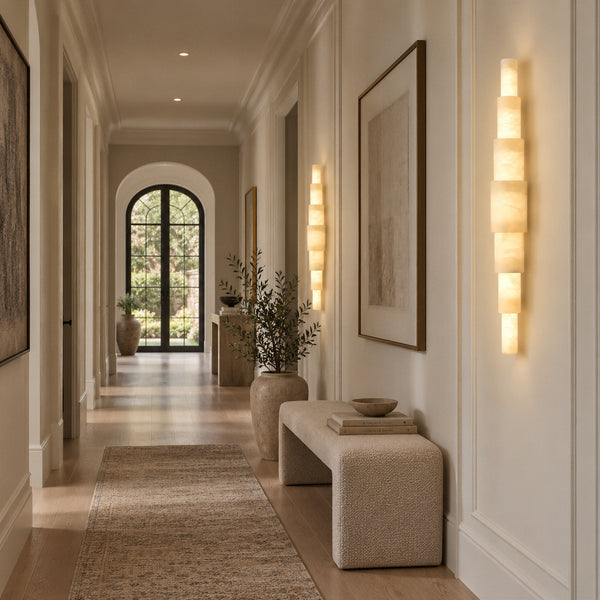 Virelyn Alabaster Wall Light 7