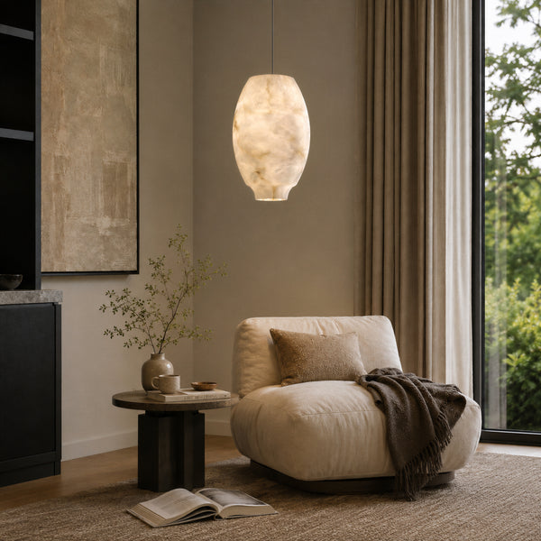 Vorsena Alabaster Pendant Light 1