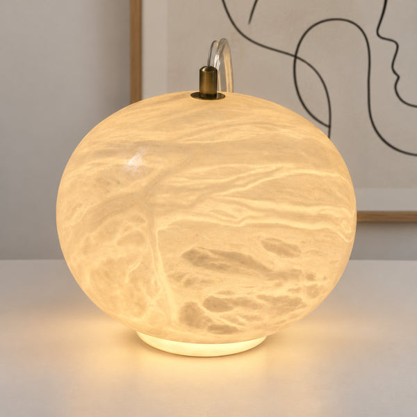 Vorsena Alabaster Pendant Light 13