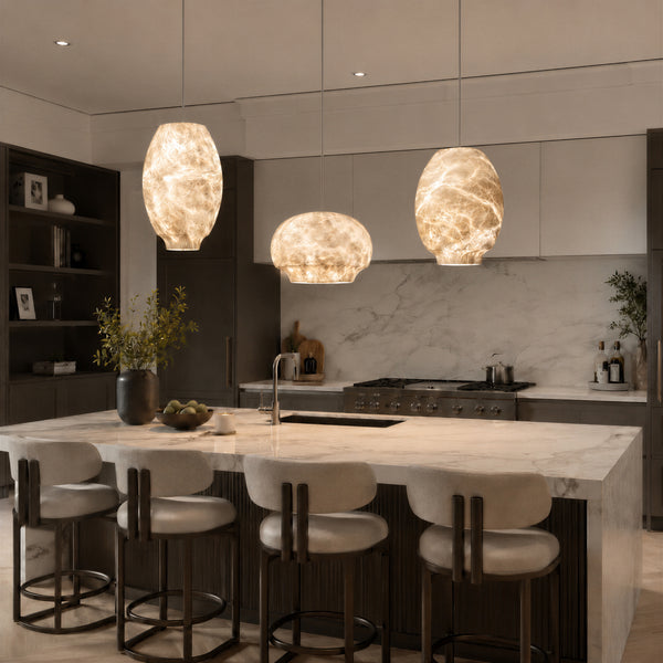 Vorsena Alabaster Pendant Light 2