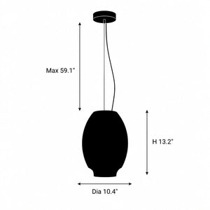 Vorsena Alabaster Pendant Light 4