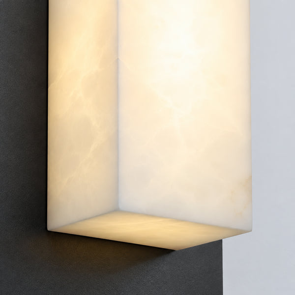 Zeravin Outdoor Alabaster Wall Light 9