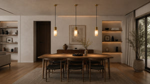 Zevric Alabaster Column Pendant Light 10