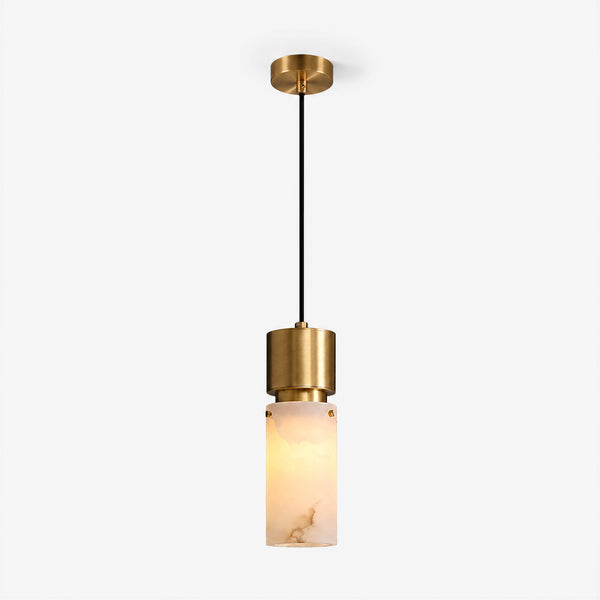 Zevric Alabaster Column Pendant Light 3