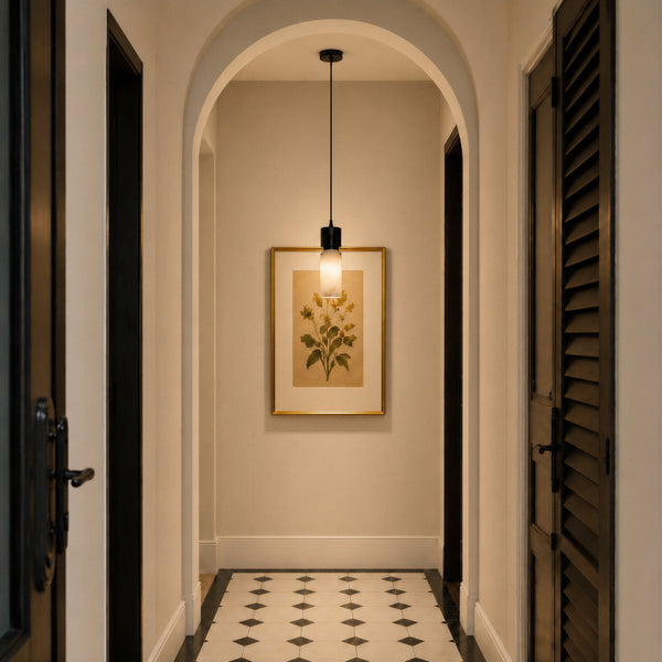 Zevric Alabaster Column Pendant Light 9