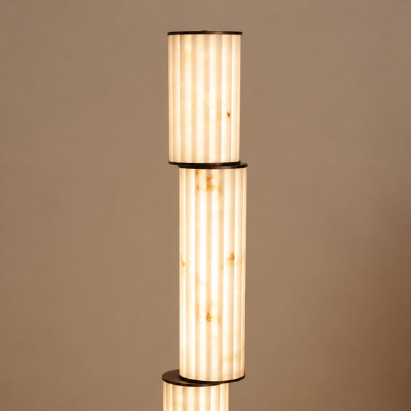Zoravel Alabaster Floor Lamp 11