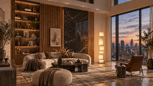 Zoravel Alabaster Floor Lamp 7