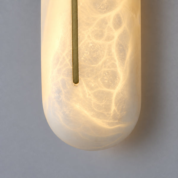 Zorvenel Alabaster Wall Light 13