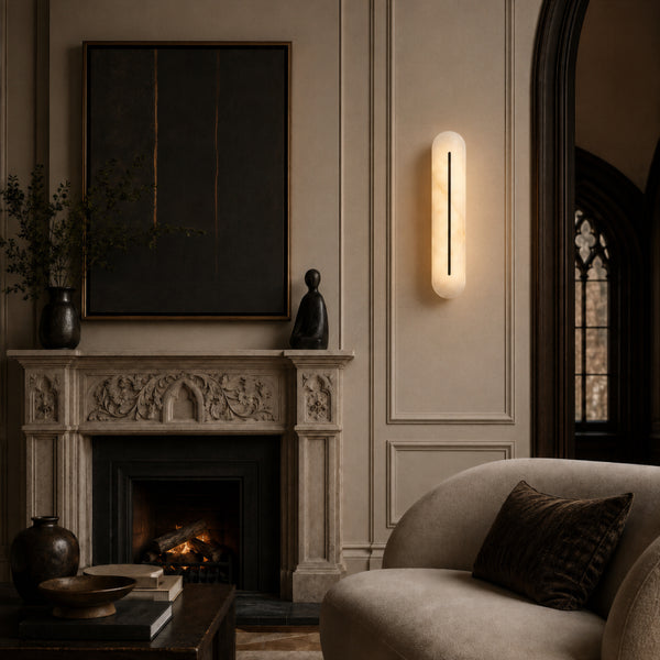Zorvenel Alabaster Wall Light 8